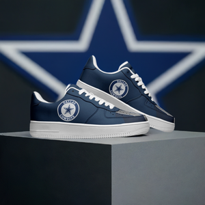 Dallas Cowboys Low Top Leather Sneakers