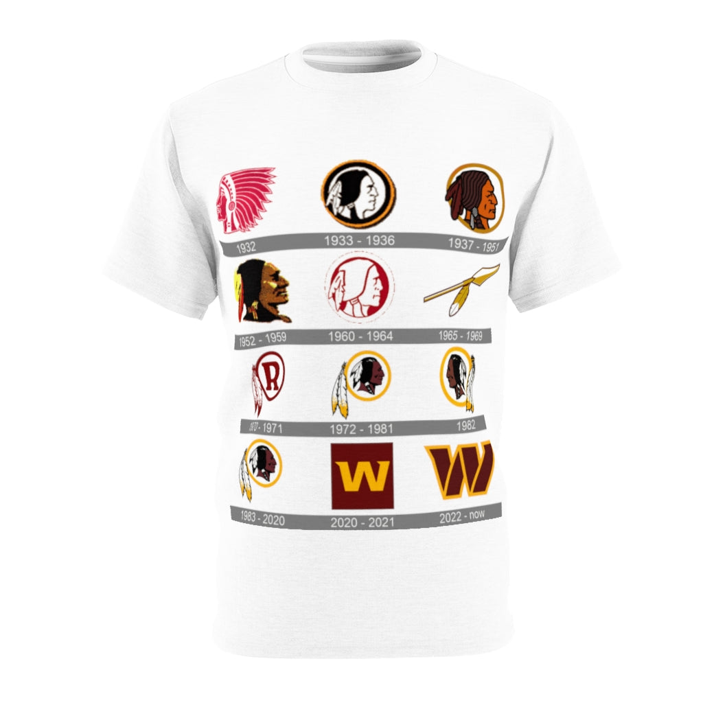 Washington Commanders History Tee White