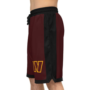 Washington Commanders Basketball Shorts