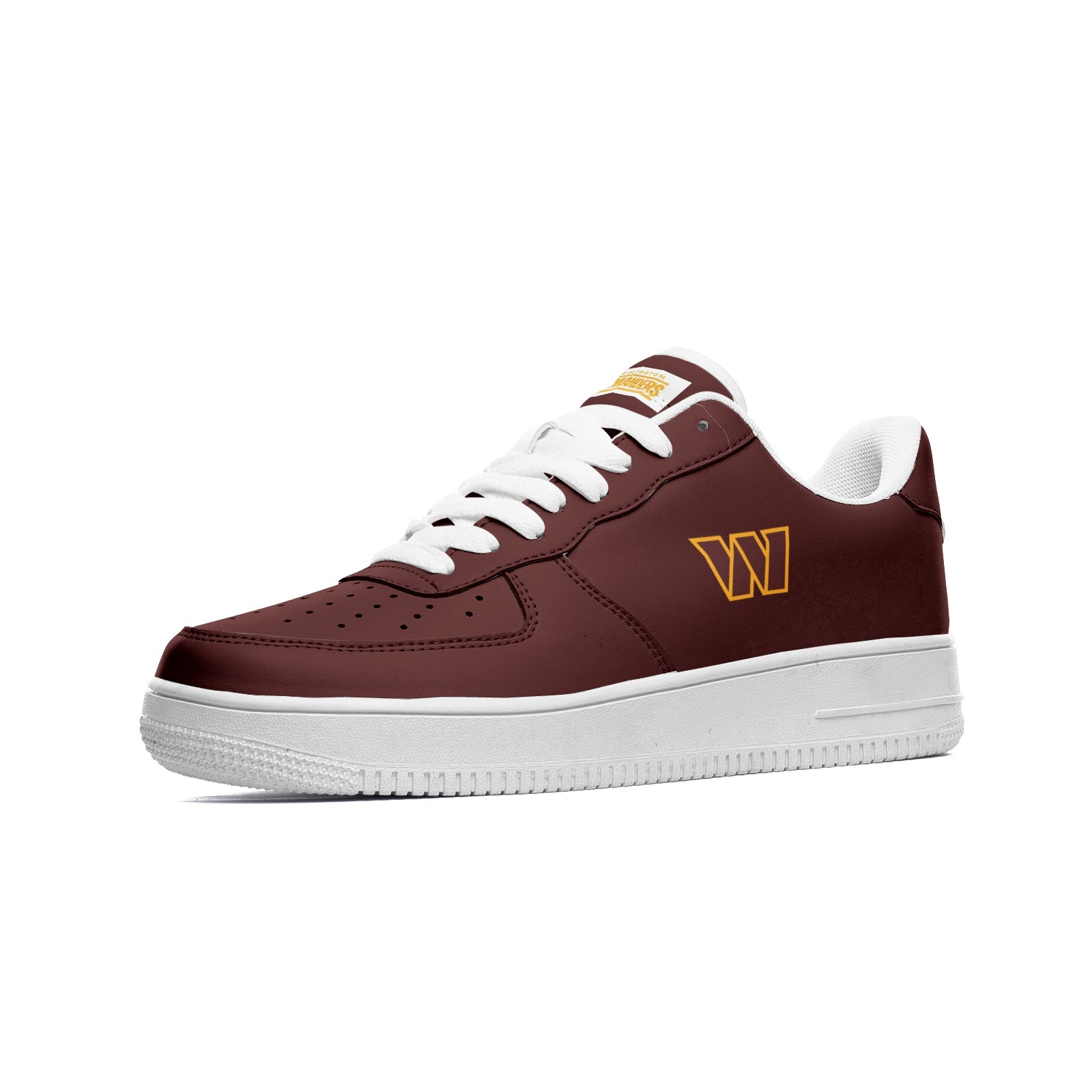 Washington Commanders Low Top Leather Sneakers