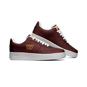 Washington Commanders Low Top Leather Sneakers