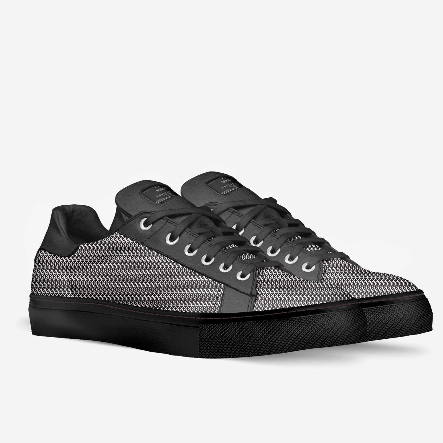 A Renald Low Top Classic Leather Designer Sneaker