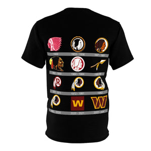 Washington Commanders History Tee Black