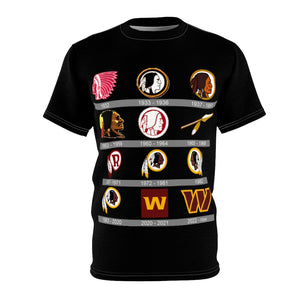 Washington Commanders History Tee Black