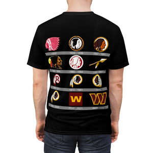 Washington Commanders History Tee Black