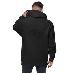 Baltimore Ravens Fleece Zip Up Hoodie