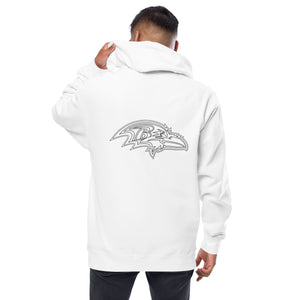 Baltimore Ravens Fleece Zip Up Hoodie