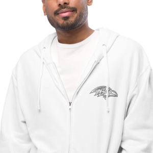 Baltimore Ravens Fleece Zip Up Hoodie