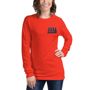 NY GIants Long Sleeve Tee